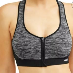 Avia zip-front sports bra